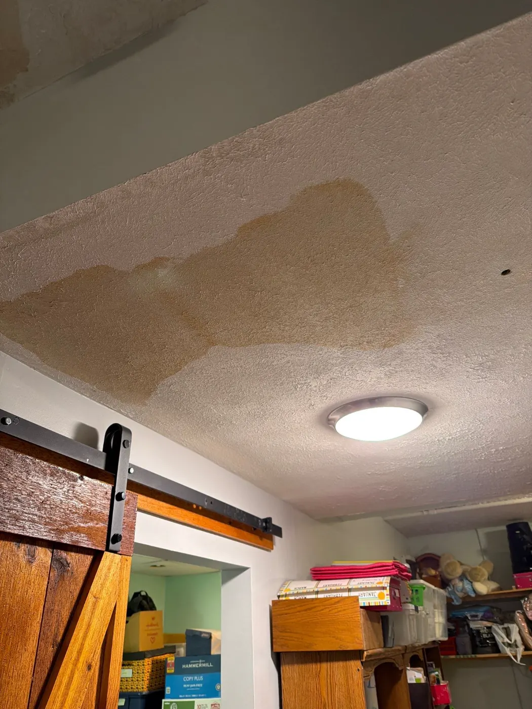 Certified restoration crew at work on Pebble Brook residence